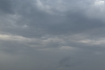 Background of dark clouds before a thunder-storm