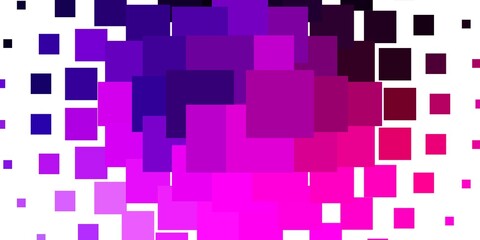 Light Purple vector background in polygonal style. Abstract gradient illustration with rectangles. Modern template for your landing page.