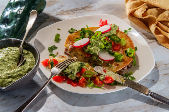 Carne Asada Mulitas Tacos