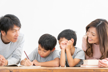 ファミリー　勉強