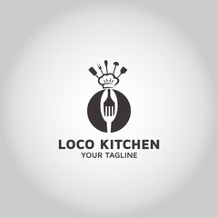 Restaurant vector logo design template inspiration