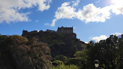 Fototapeta premium edinburgh castle scotland