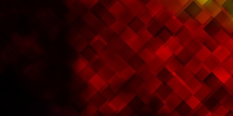 Dark Pink, Yellow vector texture in rectangular style.