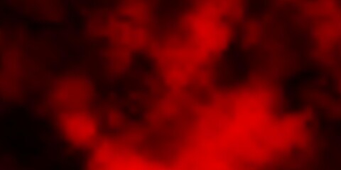 Dark Red vector texture with cloudy sky. Colorful illustration with abstract gradient clouds. Beautiful layout for uidesign.
