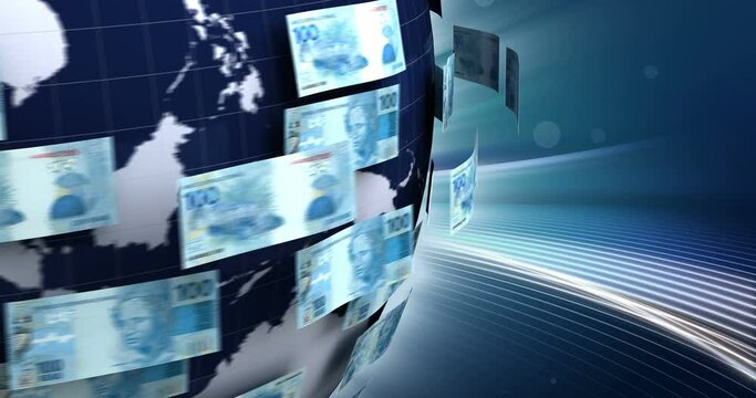Global Business with Brazilian Real (seamless)