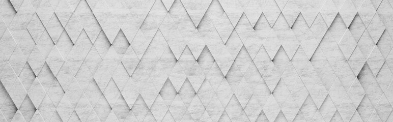 Gray Rhombus 3D Pattern Background