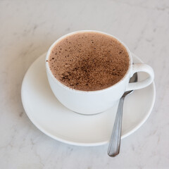 cup of hot chocolate