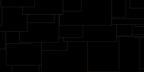 Dark Yellow vector background with rectangles. Modern design with rectangles in abstract style. Template for cellphones.