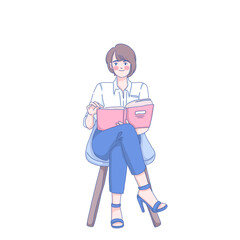 Business Woman character 