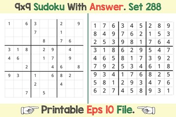 Advance Sudoku Puzzle Games Easy to Hard with Answer