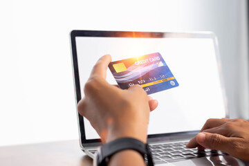 Online payment and shopping concepts