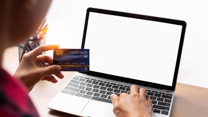 Online payment and shopping concepts