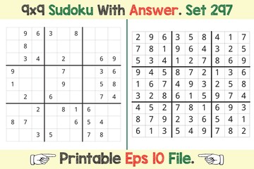 Advance Sudoku Puzzle Games Easy to Hard with Answer