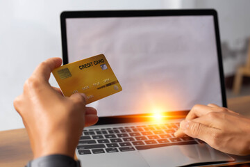 Online payment and shopping concepts