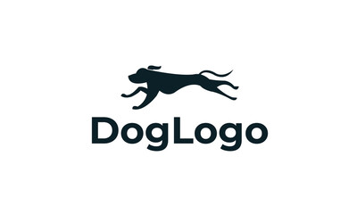 Dog Logo can for Pet Clinic, Veterinary, Pet care, Pet Shop - Dog Shop - Dog Community - DOg LOvers with modern design, fresh concept, blue color, and vector EPS 10