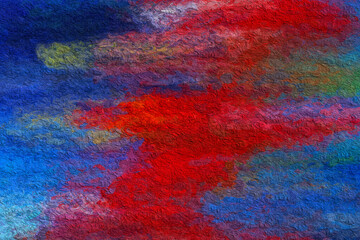 grungy old rough paper vintage style color stained illustration abstract background
