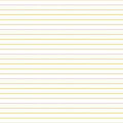 Fototapeta premium Grid paper. Abstract striped background with color horizontal lines. Geometric seamless pattern for school, wallpaper, textures, notebook. Lined paper blank isolated on transparent background.