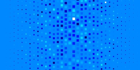 Dark BLUE vector background in polygonal style. Rectangles with colorful gradient on abstract background. Modern template for your landing page.