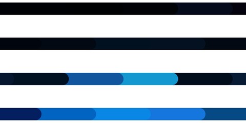 Dark BLUE vector texture with lines. Gradient illustration with straight lines in abstract style. Template for your UI design.