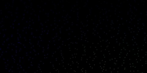 Dark Multicolor vector layout with bright stars. Blur decorative design in simple style with stars. Pattern for websites, landing pages.