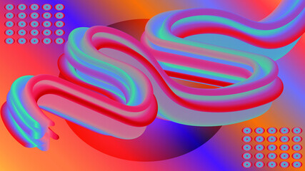 abstract background with heart