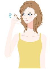 ヘアケア　女性