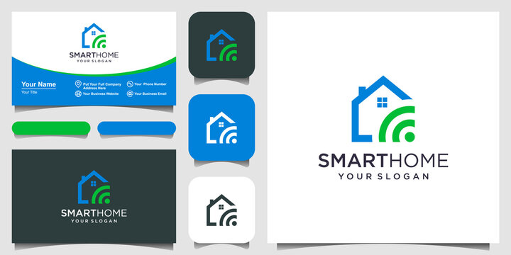 Smart Home Logo Images – Browse 93,705 Stock Photos, Vectors, and Video |  Adobe Stock