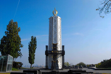 The Candle of Memory in Kiev dedicate to the victims of the famine in Ukraine in 1932-3
