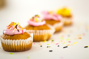 Decorative Delicious Muffins Photo