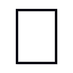 Frame, border with a white background. Vector image of a flat empty frame.