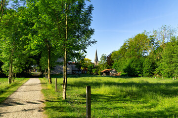 St. Georg Kirche,  Klimakommune Saerbeck, Deutschland
