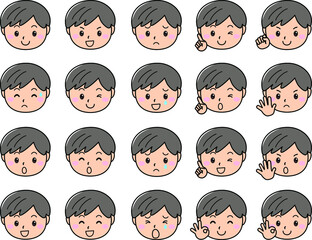 男の子01_03_02（表情セット）