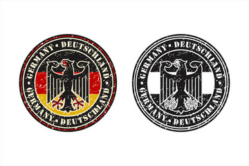 Germany deutschland vector design logo