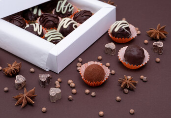 Chocolate truffle set