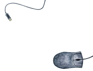 Sysadmin Day. Beautiful card. Close-up, view from above. Preparation for a professional holiday. Congratulations for family, relatives, friends and colleagues