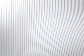 Obraz premium Abstract wall wave architecture white background , White background for presentation, portfolio, website
