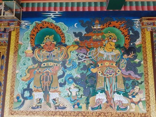 Tibetan Monastery, India