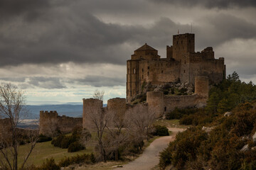 Obraz premium castle on a mountain 