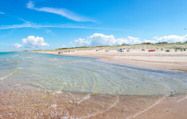 Baltic resort (Ostseebad) Dierhagen in the state of Mecklenburg Western Pomerania (Mecklenburg...