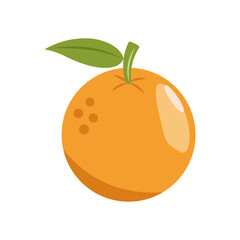 orange - fruit icon vector design template