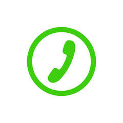 phone - call icon vector design template