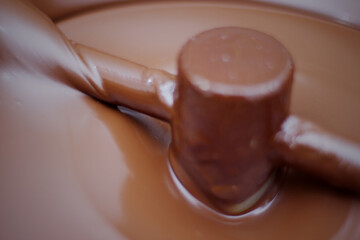 close up of chocolate