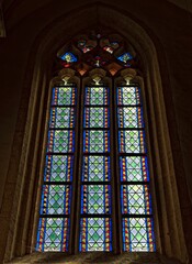 stained glass window