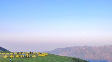 Camping vibes at bedni and ali bugyal (meadows) in Indian Himalayas