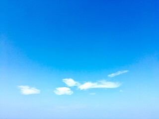 blue sky with clouds
