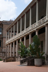 Sydney Australia, facade to The Mint which is the oldest public building in the Sydney central business district