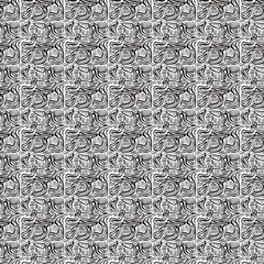 seamless monochrome pattern