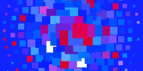 Light Blue, Red vector backdrop with rectangles. Modern design with rectangles in abstract style. Template for cellphones.