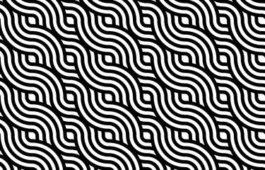 Template abstract modern shape background. white and black lines curve, wave wallpaper vector illustration