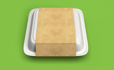 Food Box Mockup Design